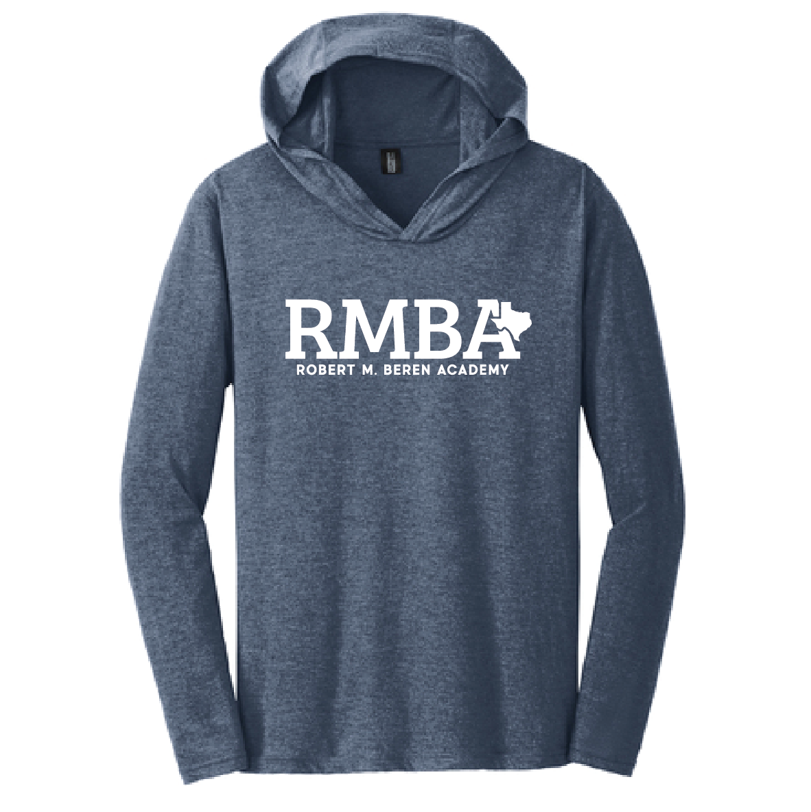 RMBA Hoodie Tee – Navy Frost