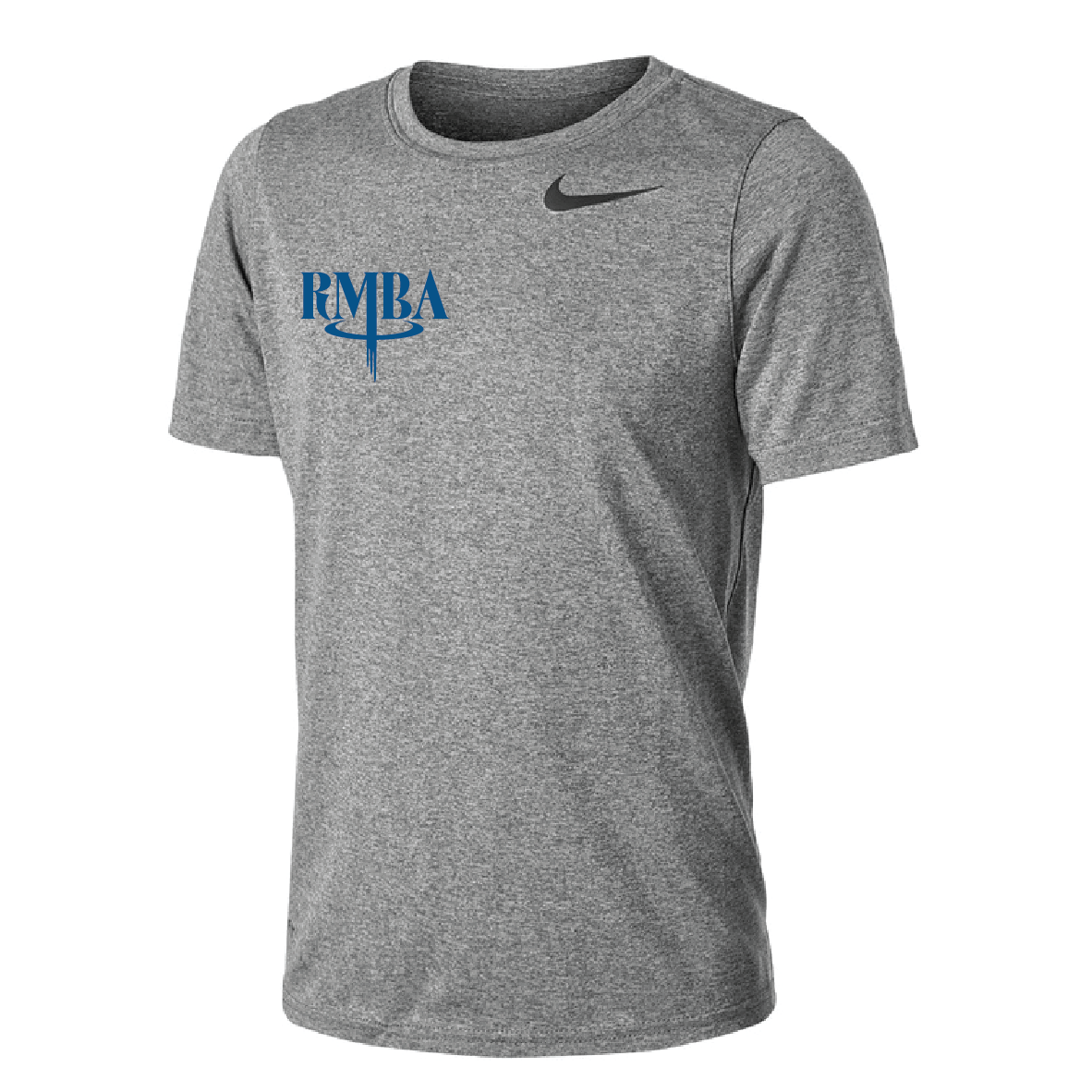 BEREN NIKE® Dri-Fit Short Sleeve T-Shirt – Gray Heather