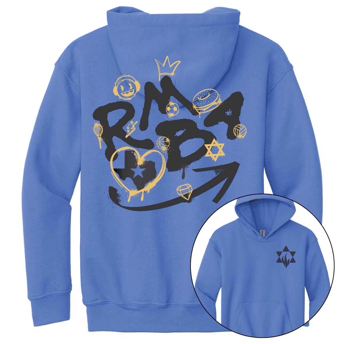 RMBA GRAFFITI HOODIE