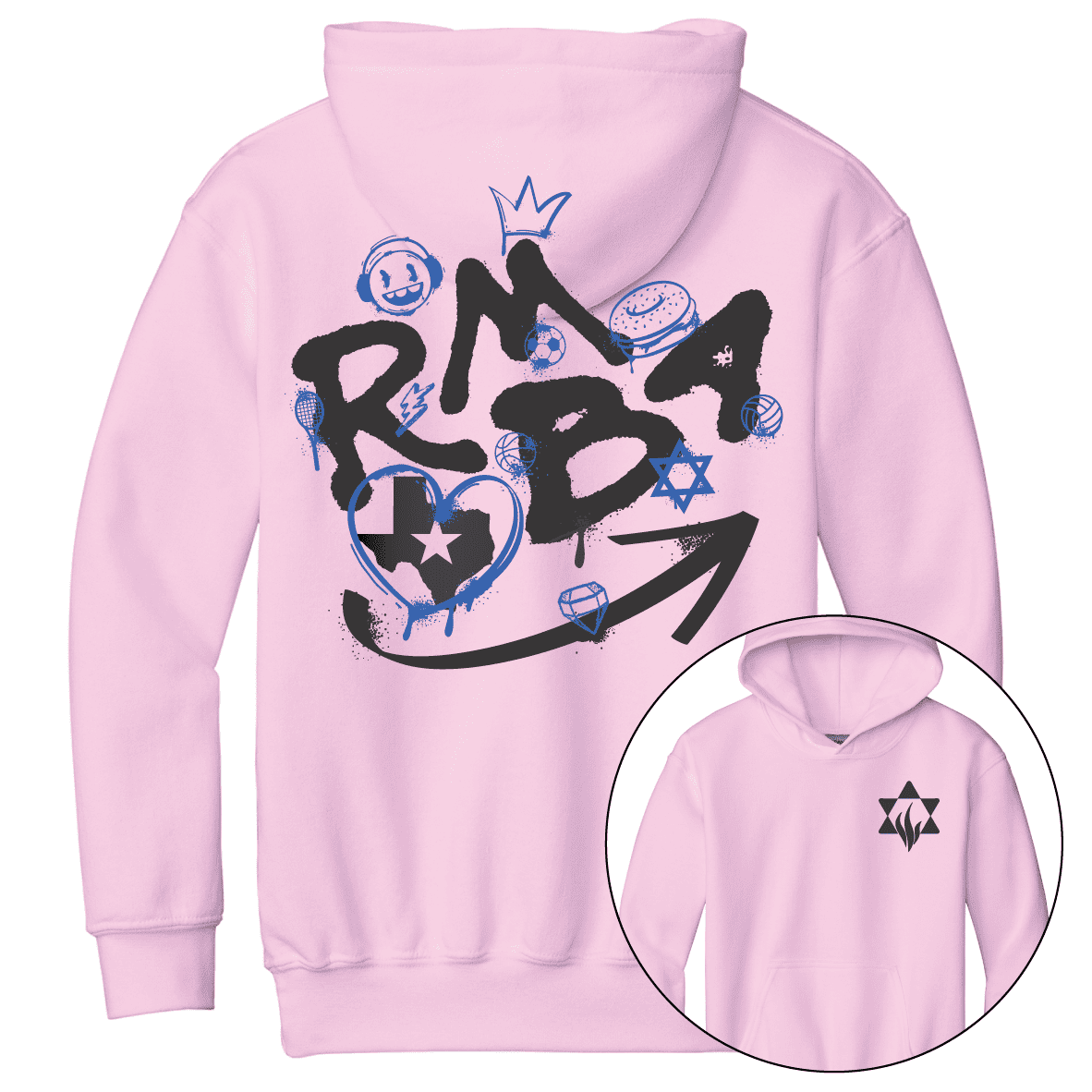 RMBA GRAFFITI HOODIE